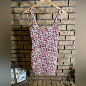 Fitted tank top dress